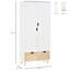 2 Door Manufactured Wood Wardrobe