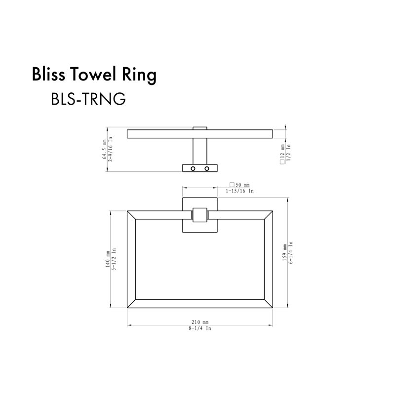 Bliss Towel Ring