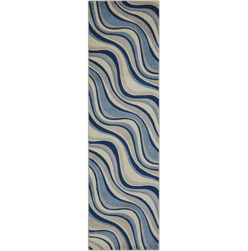 Tapis ivoire Anastasia, Tapis de couloir 2 pi x 5 pi 9 po