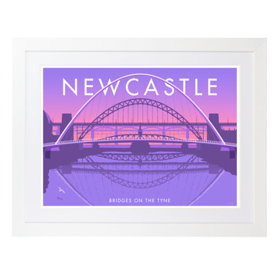 Newcastle Bridges by Stephen Millership - Print