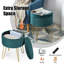 Repose-pieds de rangement rond 15 po Celecia-1536150779