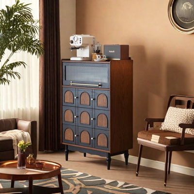 Armoire d'appoint de style rétro français