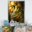 Bambou, coucher de soleil, photographie I - Bambou, art mural, salon_106580