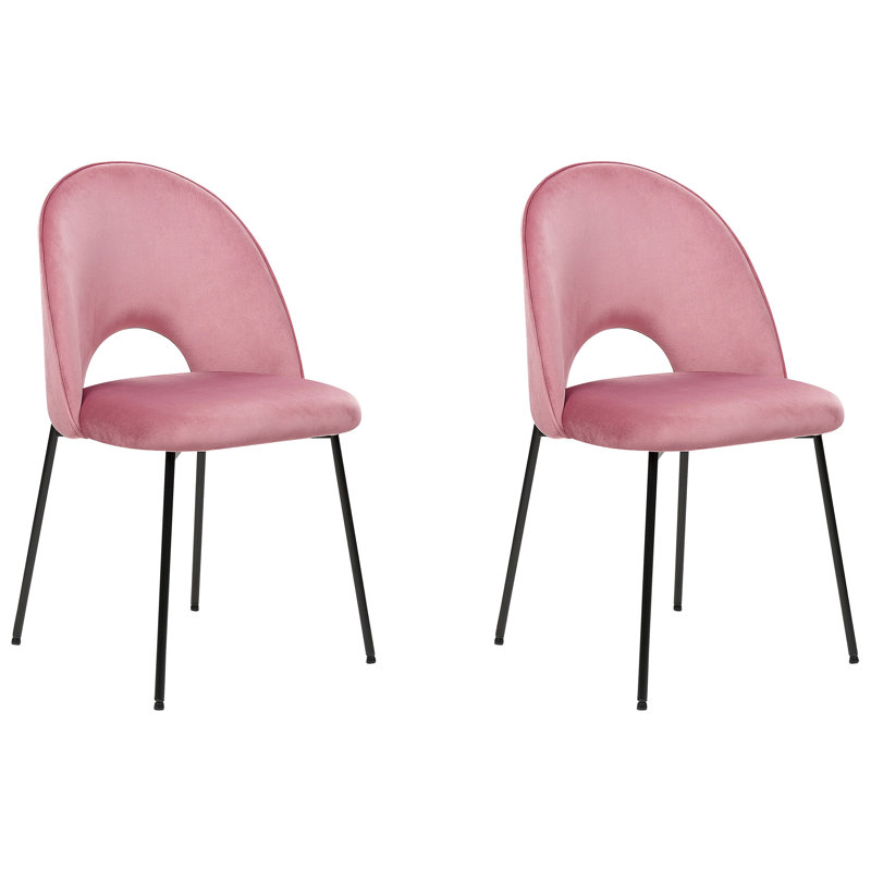 Marana Upholstered Dining Chair, Pink