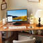 Bureaux en bois massif Free Form-108574655-108574659