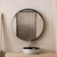 Armoire de salle de bain avec miroir et tablettes réglables pour le rangement