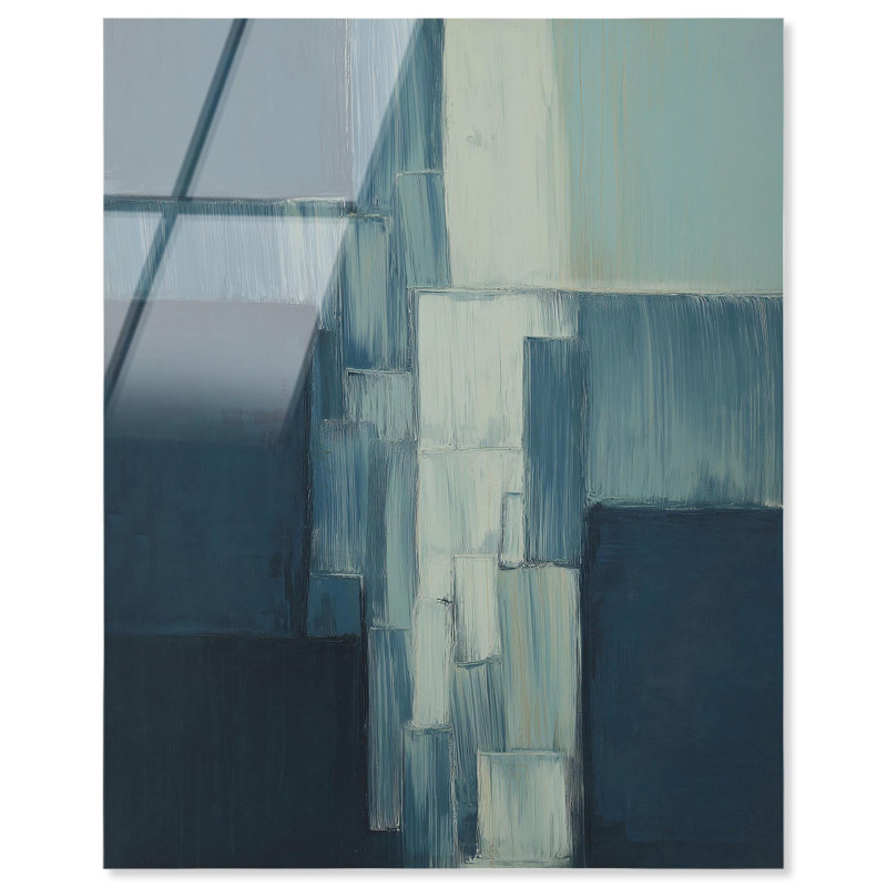 «Glacier's Memory Living Room», reproduction d'art par Art Remedy, H 24 po x l 20 po