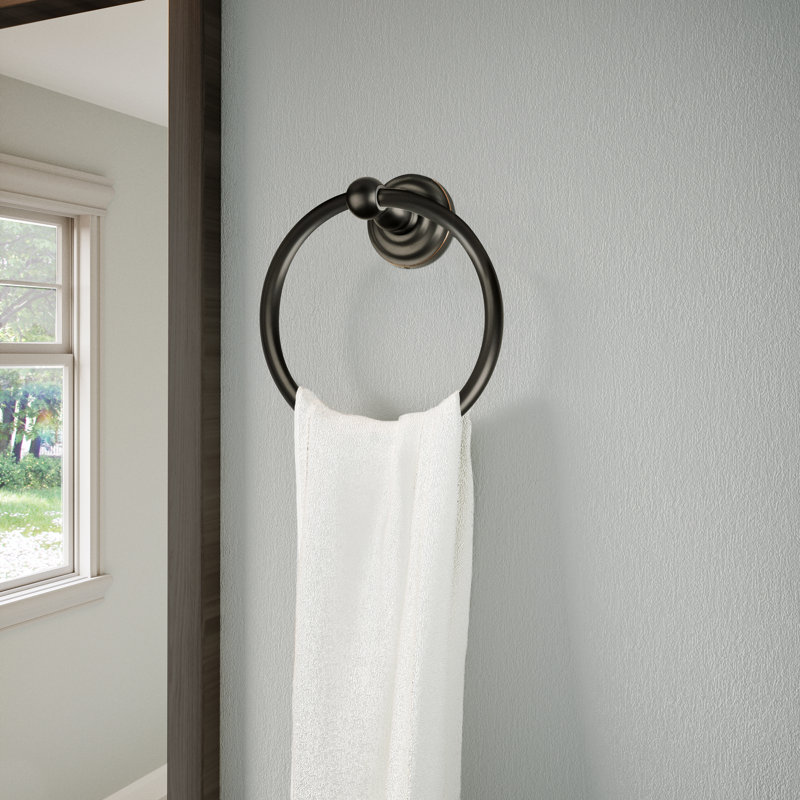 Calisto Wall Mounted Towel Ring, Oil Rubbed Bronze