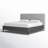 Behzat Upholstered Panel Bed-87327957