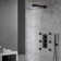Revitalize 12 Inch Luxury Thermostatic Complete Shower System with Rough-in Valve