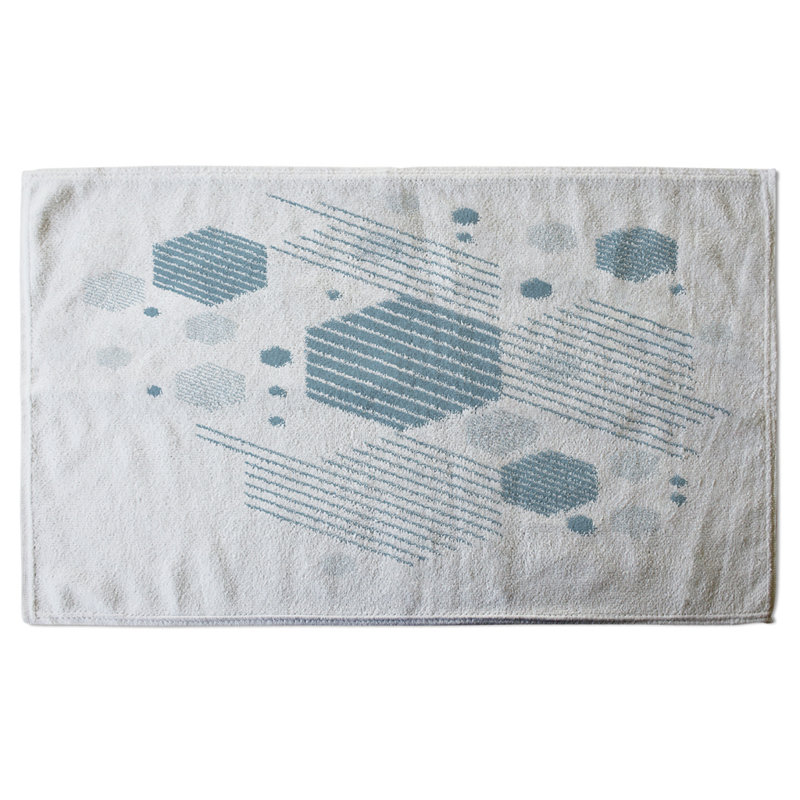 Navarius Polyester Shower Curtain Set