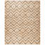 Tapis géométrique en jute tissé à la main Hawes-1450293605