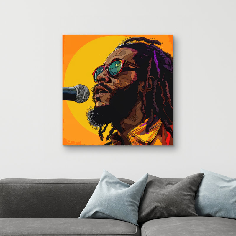 Sing - 32"x32" art on canvas