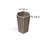 Hexagon Column Planter MD - Grey Brown-632346361-632346362