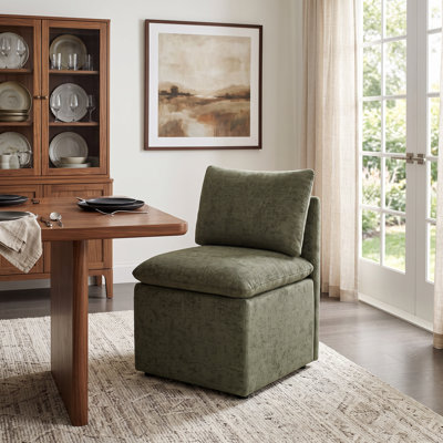Chaise d'appoint rembourrée