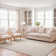 Glyndon Natural Fiber Wool & Sisal Solid Color Rug