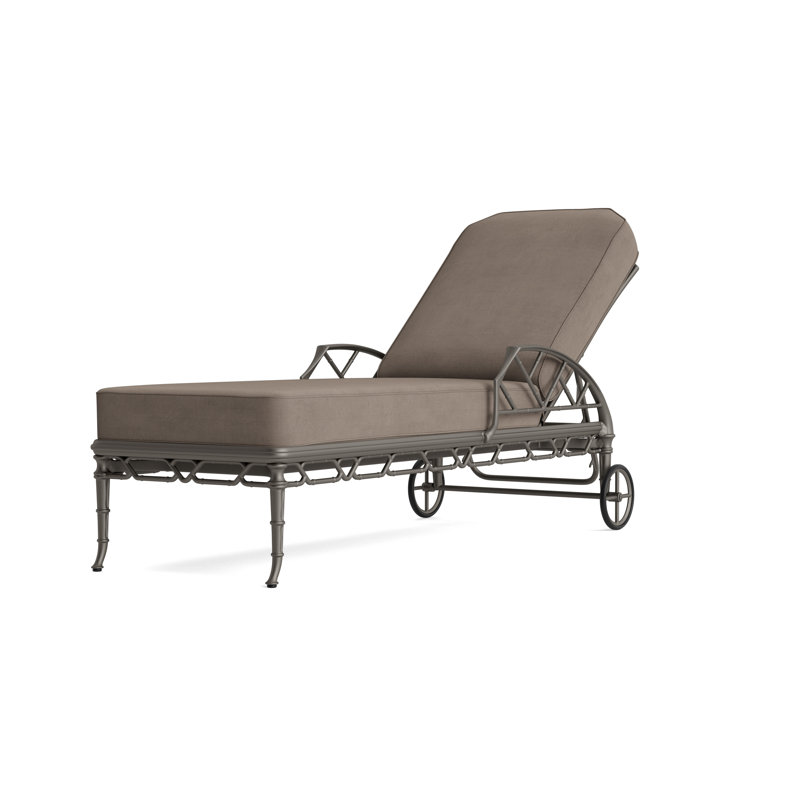 Calcutta Outdoor Chaise Lounge, Fusion Neptune, Mica