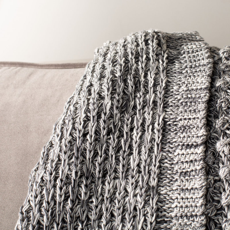 Janan Chunky Knit Throw Blanket