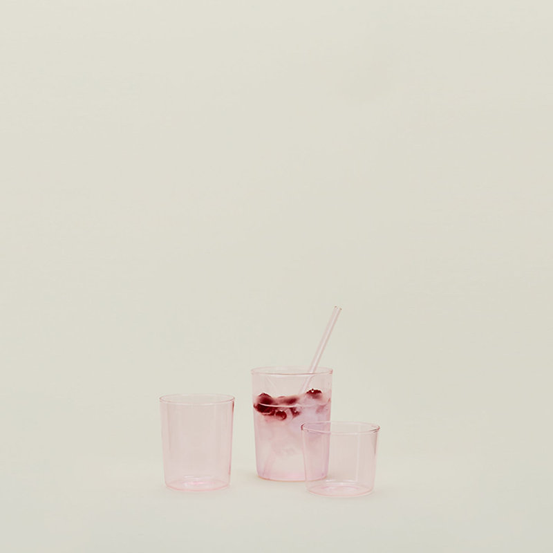 Blush Borosilicate Glassware Set of 4 - Small