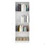 Bibliothèque maison avec présentoir moderne à 4 tablettes pour livres et décoration-101493937