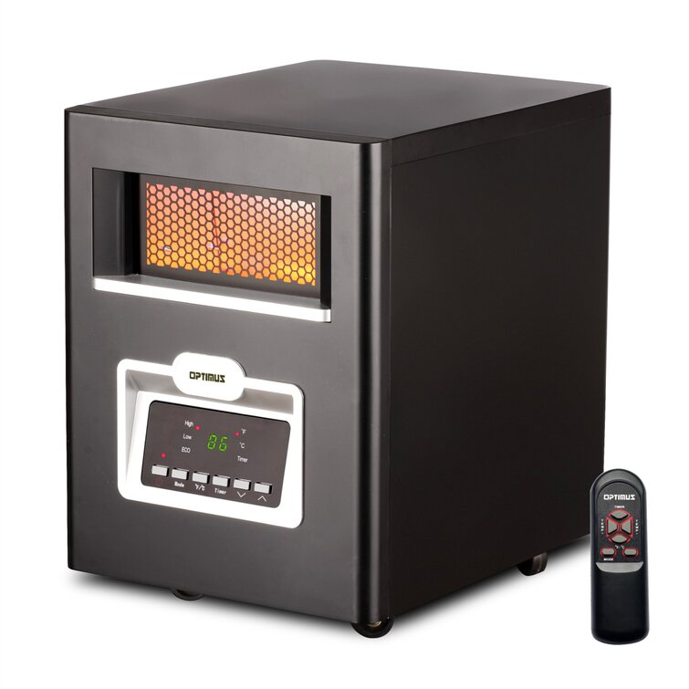 Optimus 1500 Watt Electric High Efficiency Compact Space Heater with  Adjustable Thermostat & Reviews - Wayfair Canada