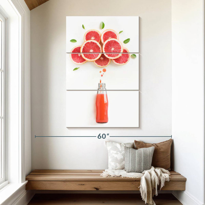 Yarlin Fresh Grapefruit Juice, 50" H x 32" W
