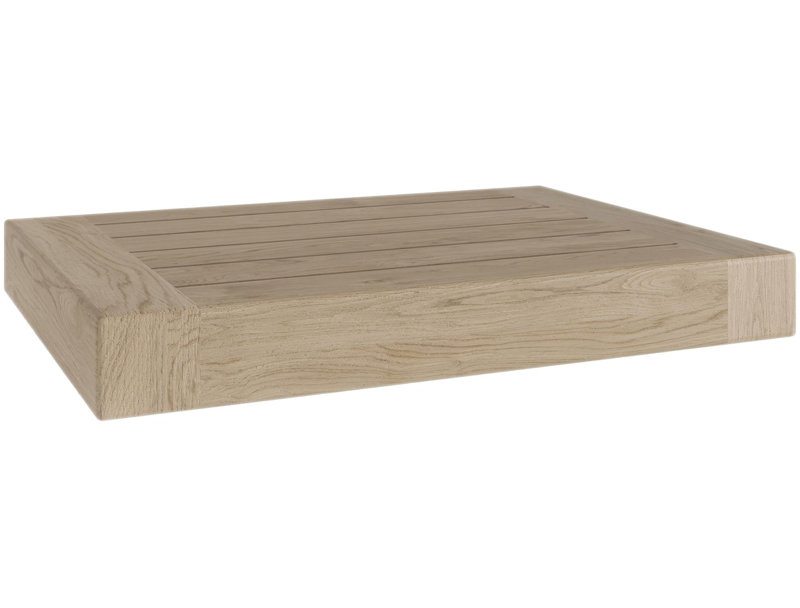 Teak Solid Wood Floating Shelf
