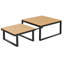 6-Seat Outdoor Corner Sofa Set With 2 Tables - Adjustable Recliner, Galvanized Steel Frame, Modular-149832374