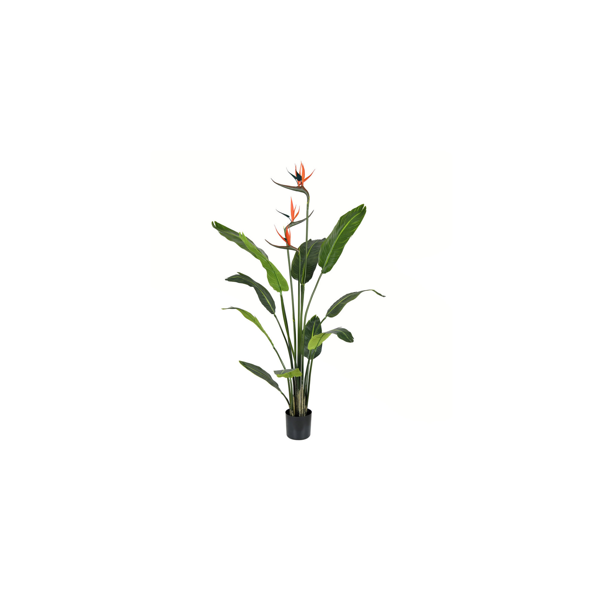 Faux Plant in Pot, 48" H x 18" W x 18" D