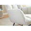 Chaise berçante en tissu avec repose-pieds Teddy-2126196870