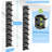 2-Pack Wall-Mounted Hat Organizer, Strong Adhesive Hat Rack