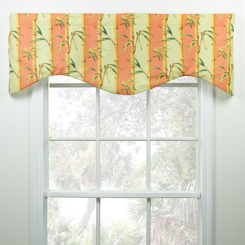 Folkeste Floral Scalloped Window Valance