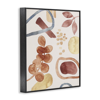 «Earthy Soft Nature Shapes», estampe numérique, design par Camila Juncos