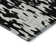 Premium Machine Washable Prisco Black Rug