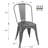 Lilian 18.1'' H Metal Stacking Side Chair-469861563