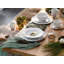 Barcelona 30 Piece Bone China Dinnerware Set, Service for 6