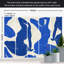 Murale abstraite pelez et collez - style Matisse femmes-937428395