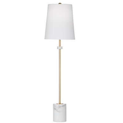 Cyrus 35" Mixed Metal Buffet Lamp
