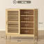 16 Pair Shoe Storage Cabinet