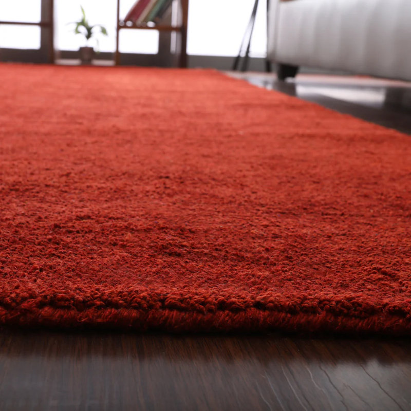 Tapis écologiques tissés à la main Marcie, Rectangle 8 pi x 11 pi