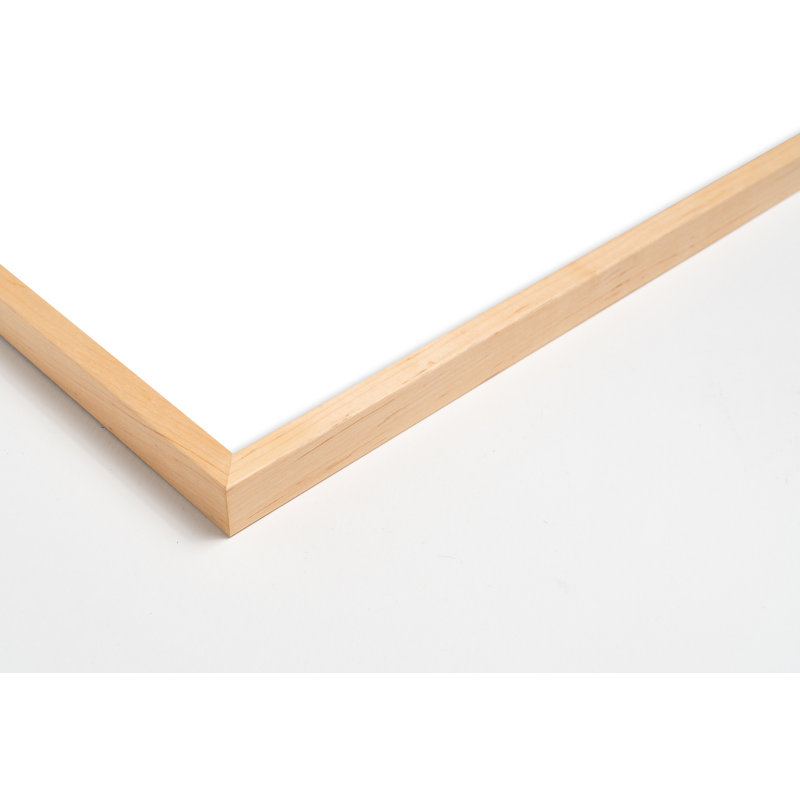 Fusse The Berkshires 1, H 16 po x l 16 po x P 1,25 po, Papier avec cadre érable