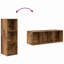 TV Cabinet Set Wall-Mounted 3 Pcs 37 X 37 X 107 Cm-1802983272