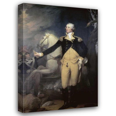 Alcott Hill® Muller, Robert Gallery Wrapped Canvas Art Titled: Portrait of General George Washington