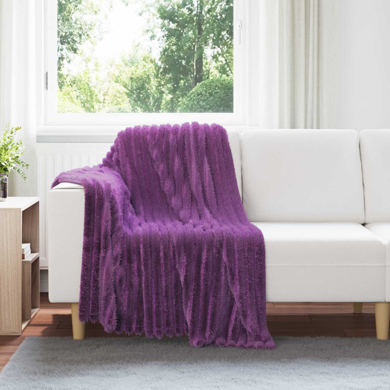 5.1-42 Throw Blanket, Purple, 150cm x 130cm