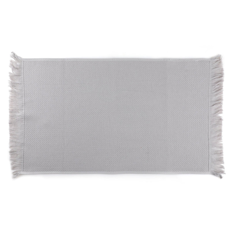 Luxury Microcotton Wash Towel Set (2 Pieces), Light Grey, 15.7 x 23.6 inches | 100% Microcotton, 17.6 oz/sq ft | Machine Washable at 104°F | Soft, Absorbent, Perfect for Home & Spa Use, Quick-Drying Design