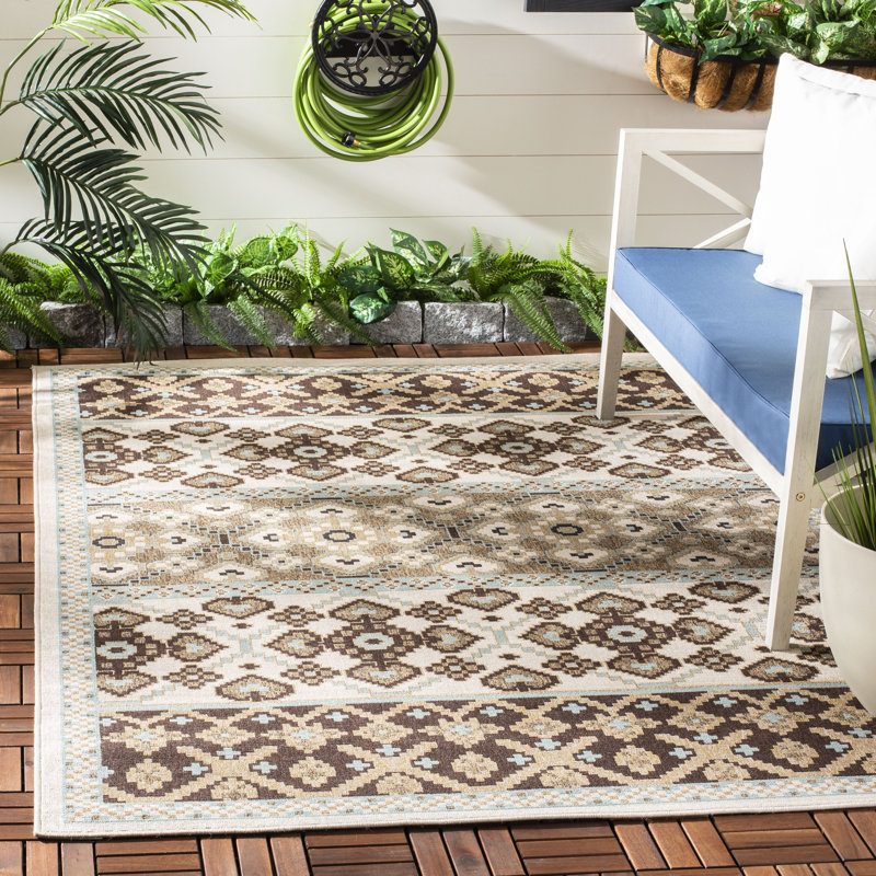 Northpoint Performance Southwestern Indoor/Outdoor Area Rug, Rectangle 8' x 11'