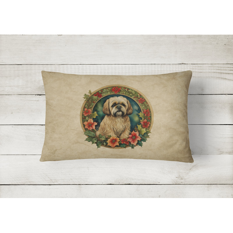 Coussin Christmas, 12 po x 16 po, Rectangulaire