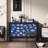 Modern Six-Drawer Pine Wood Accent Chest
