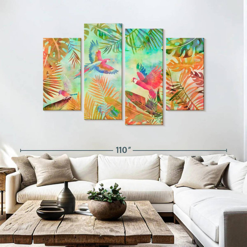 Brampt Exotic Summer Breeze, 54" H x 84" W