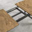 Airius Extendable Metal Base Dining Table-274750601-274750602